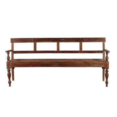 Indian Vintage Bench Seat at Online8 Furniture Auckland NZ