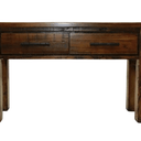Industrial 2 Drawer Hall Table at Online8 Furniture Auckland NZ