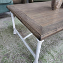 Industrial Coffee Table with Metal Legs at Online8 Furniture Auckland NZ