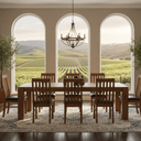 Industrial Dining Suite - 8 Seater at Online8 Furniture Auckland NZ