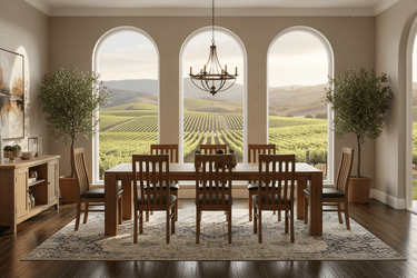 Industrial Dining Suite - 8 Seater at Online8 Furniture Auckland NZ