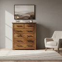 Industrial Tallboy 6 Drawer at Online8 Furniture Auckland NZ
