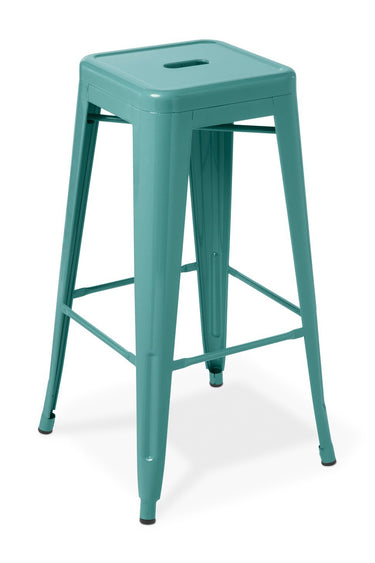 Industry Bar Stool - Aqua at Online8 Furniture Auckland NZ