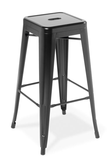 Industry Bar Stool - Black at Online8 Furniture Auckland NZ