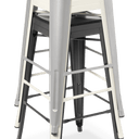 Industry Bar Stool - White at Online8 Furniture Auckland NZ