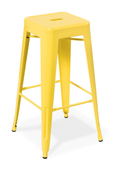 Industry Bar Stool - Yellow at Online8 Furniture Auckland NZ