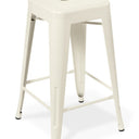 Industry Kitchen Stool - White at Online8 Furniture Auckland NZ