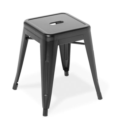 Industry Low Stool - Black at Online8 Furniture Auckland NZ