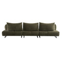 Iris 3 Piece Sectional Sofa – Olive at Online8 Furniture Auckland NZ