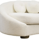 Isla Curved Boucle 3 Seater Sofa at Online8 Furniture Auckland NZ