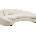 Isla Curved Boucle 3 Seater Sofa at Online8 Furniture Auckland NZ