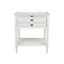 Island Life Bedside Table - White at Online8 Furniture Auckland NZ