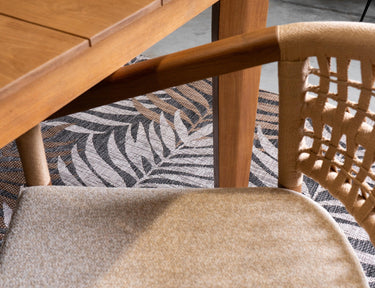 Isle Large Rug - Natural Black - 239x328cm at Online8 Furniture Auckland NZ