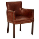 Ithaca Carver Dining Chair - Vintage Cigar at Online8 Furniture Auckland NZ