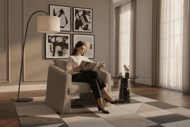 Ivan Occasional Chair – Brown at Online8 Furniture Auckland NZ