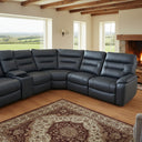 Jackson Corner Sofa - 5 Seater with Console at Online8 Furniture Auckland NZ