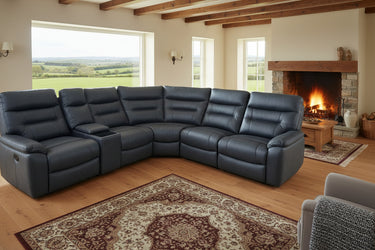 Jackson Corner Sofa - 5 Seater with Console at Online8 Furniture Auckland NZ