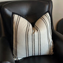 Jacquard Cushion Cover - Black & White at Online8 Furniture Auckland NZ