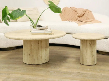 Jador Travertine Coffee Table at Online8 Furniture Auckland NZ