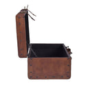 Jaipur Set Of Leather Trunks at Online8 Furniture Auckland NZ