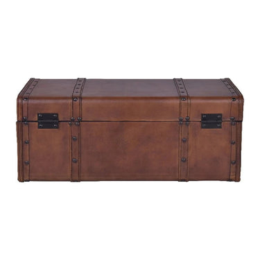 Jaipur Set Of Leather Trunks at Online8 Furniture Auckland NZ