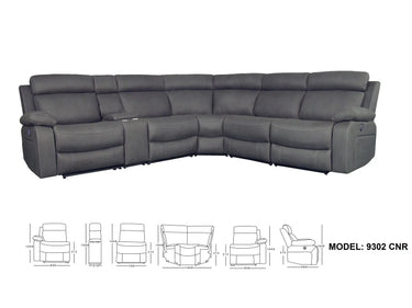 Jefferson Corner Modular Recliner at Online8 Furniture Auckland NZ