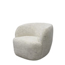 Jenny Swivel Chair - Cream at Online8 Furniture Auckland NZ