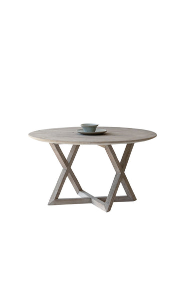 JONES Air Dining Table Round - Mega Grey at Online8 Furniture Auckland NZ