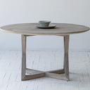 JONES Air Dining Table Round - Mega Grey at Online8 Furniture Auckland NZ