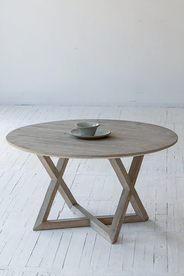 JONES Air Dining Table Round - Mega Grey at Online8 Furniture Auckland NZ