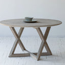 JONES Air Dining Table Round - Mega Grey at Online8 Furniture Auckland NZ