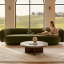 Julep Curved 3 Seat Sofa at Online8 Furniture Auckland NZ