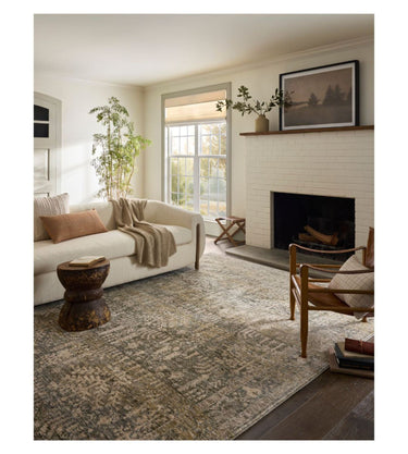 Junie Rug - Moss/Natural at Online8 Furniture Auckland NZ