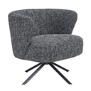 Jupiter Swivel Chair W/ Metal Base at Online8 Furniture Auckland NZ