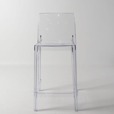 Jupiter Transparent Barstool at Online8 Furniture Auckland NZ