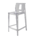 Jupiter Transparent Barstool at Online8 Furniture Auckland NZ