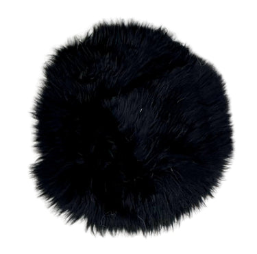 Kaikoura Long Wool Seat Pad - Black at Online8 Furniture Auckland NZ