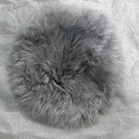Kaikoura Long Wool Seat Pad - Grey at Online8 Furniture Auckland NZ