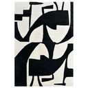 Kalu Black/White Rug at Online8 Furniture Auckland NZ