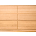 Kansas 6 Drawers Dresser - Natural at Online8 Furniture Auckland NZ