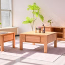 Kansas Square Coffee Table - Natural at Online8 Furniture Auckland NZ