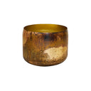 KELDA Metal Pots Plath S/3 - Antique Gold at Online8 Furniture Auckland NZ