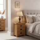 Kensington 3 Drawer Bedside Table at Online8 Furniture Auckland NZ