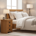 Kensington 3 Drawer Bedside Table at Online8 Furniture Auckland NZ