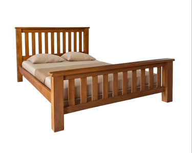 Kensington Oak Bed Frame at Online8 Furniture Auckland NZ