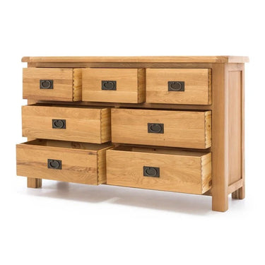 Kensington Oak Bedroom Suite - 5 Piece at Online8 Furniture Auckland NZ