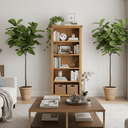 Kensington Oak Bookcase - 1800x600 at Online8 Furniture Auckland NZ