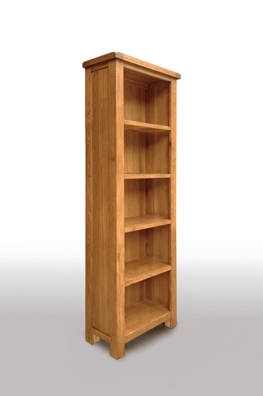 Kensington Oak Bookcase - 1800x600 at Online8 Furniture Auckland NZ