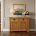 Kensington Oak Buffet Table - 1040mm at Online8 Furniture Auckland NZ
