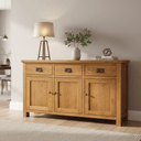 Kensington Oak Buffet Table - 1480mm at Online8 Furniture Auckland NZ